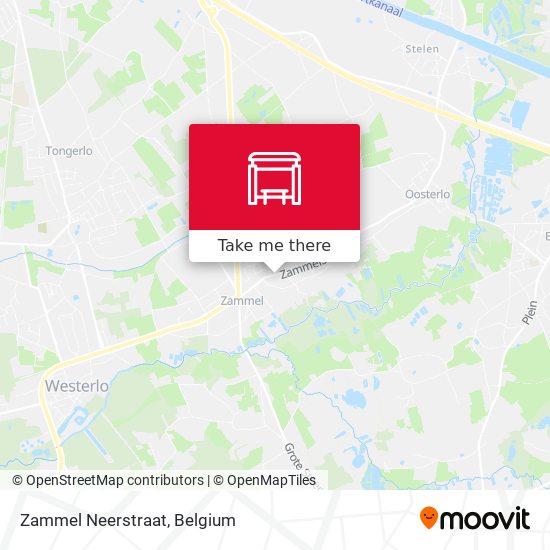 Zammel Neerstraat map