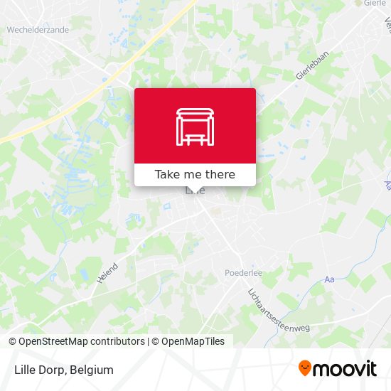 Lille Dorp map
