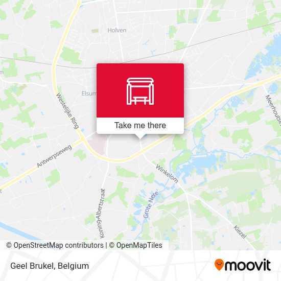 Geel Brukel map