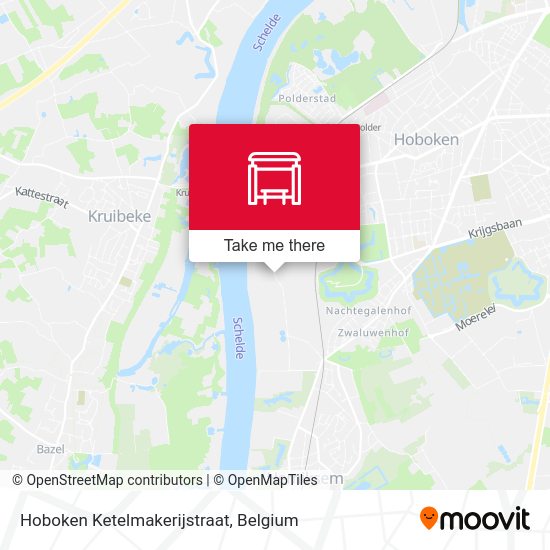 Hoboken Ketelmakerijstraat map