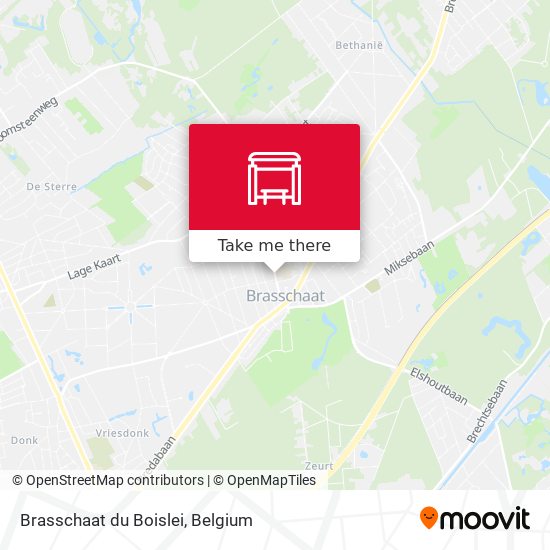 Brasschaat du Boislei map