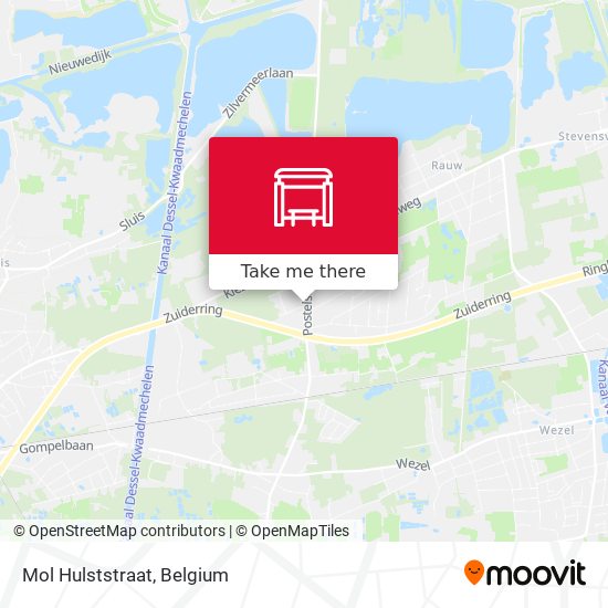 Mol Hulststraat plan