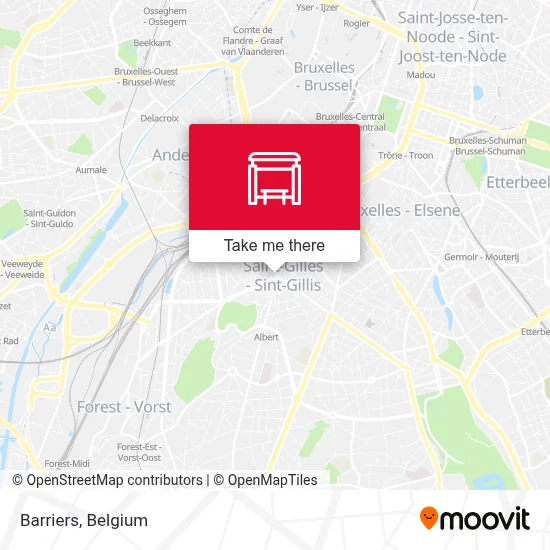 Barriers map