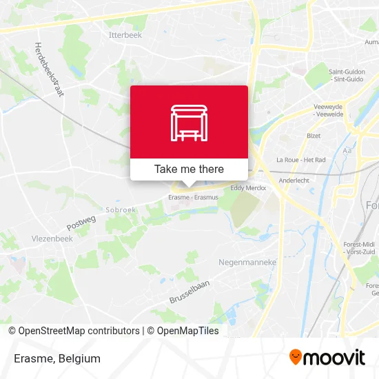 Erasme map