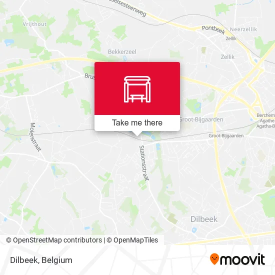 Dilbeek map