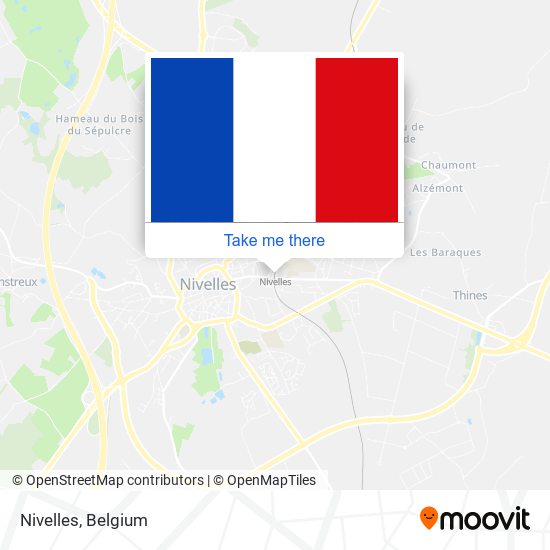 Nivelles map