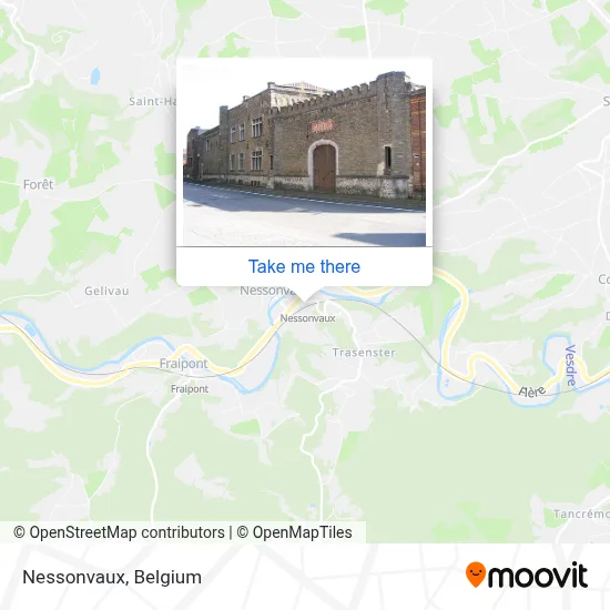 Nessonvaux map