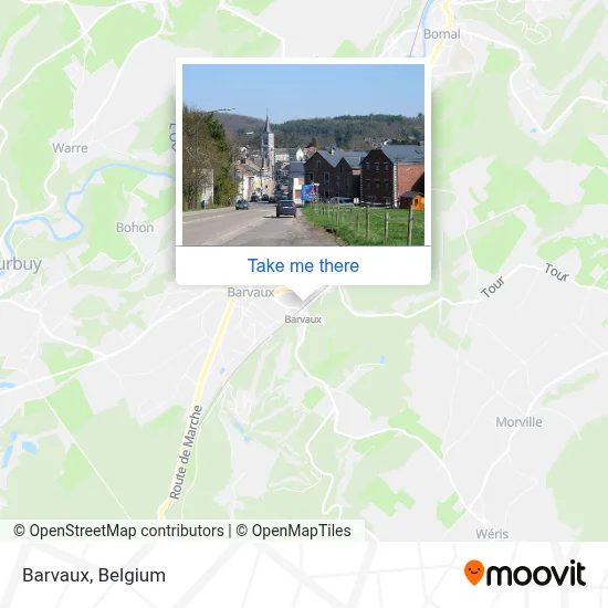 Barvaux map