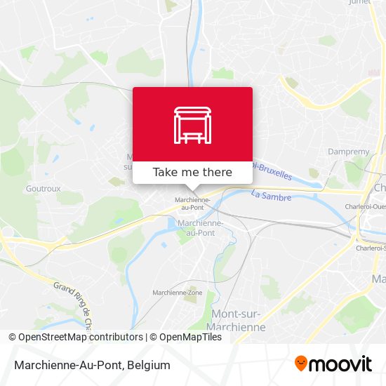 Marchienne-Au-Pont map