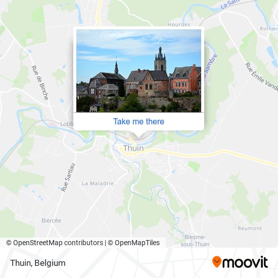 Thuin map