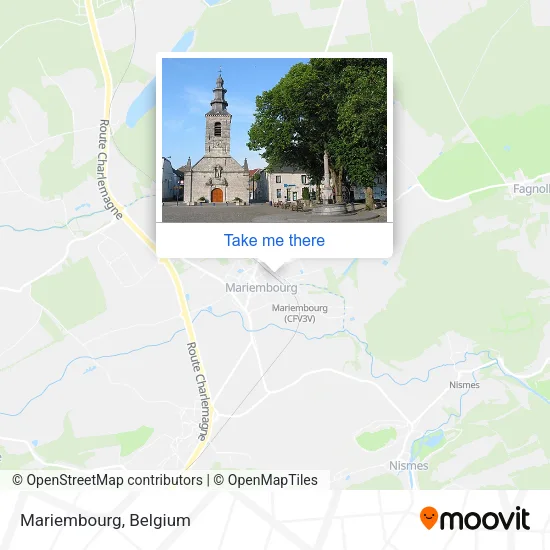 Mariembourg map