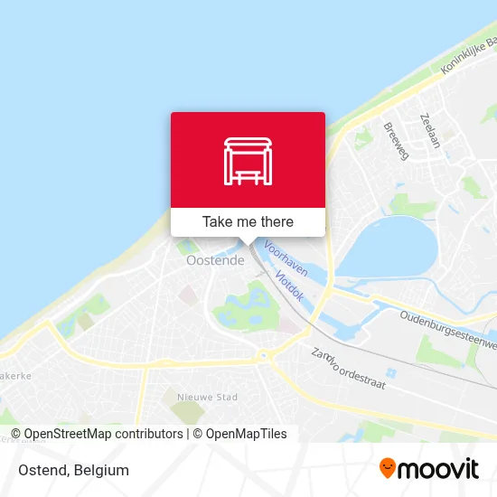 Ostend map