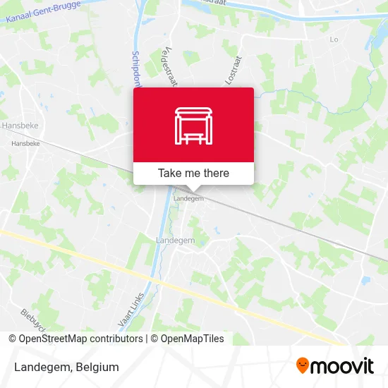 Landegem map