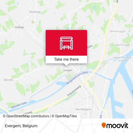 Evergem map
