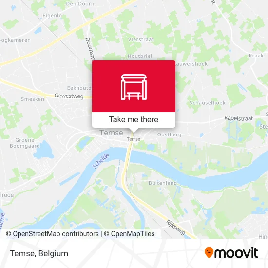 Temse map