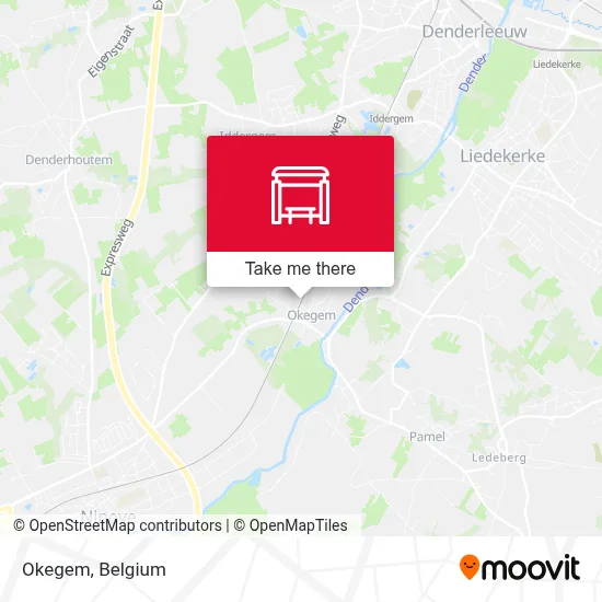 Okegem map