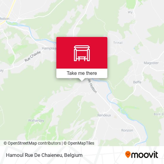 Hamoul Rue De Chaieneu map