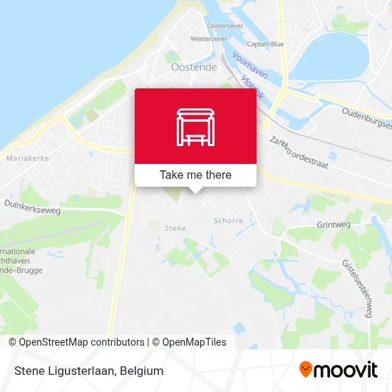 Stene Ligusterlaan map
