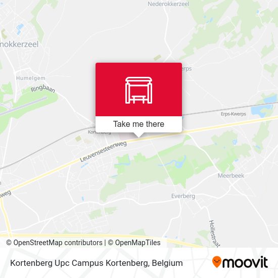 Kortenberg Upc Campus Kortenberg map