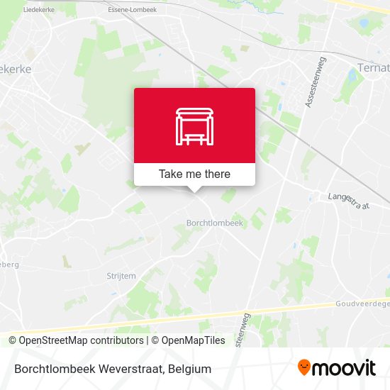 Borchtlombeek Weverstraat map