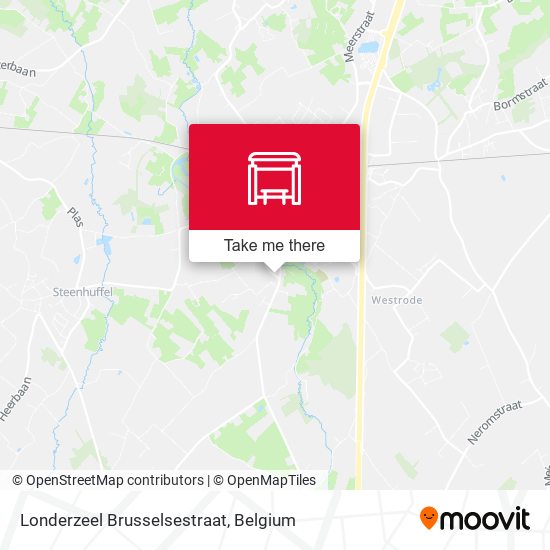 Londerzeel Brusselsestraat plan