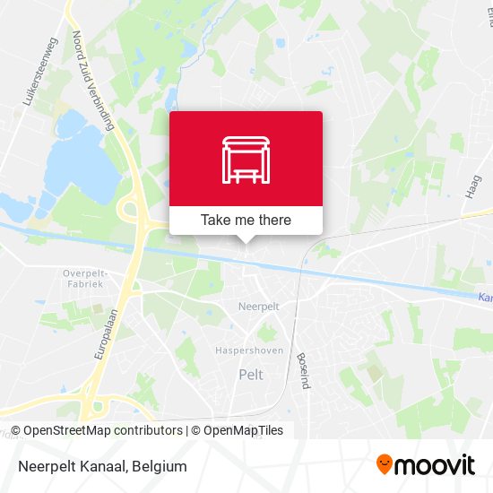 Neerpelt Kanaal plan