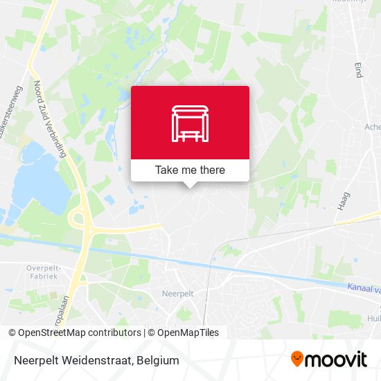 Neerpelt Weidenstraat map