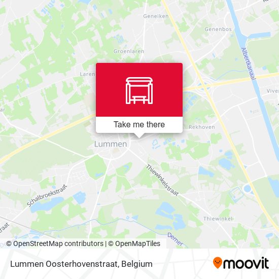 Lummen Oosterhovenstraat plan