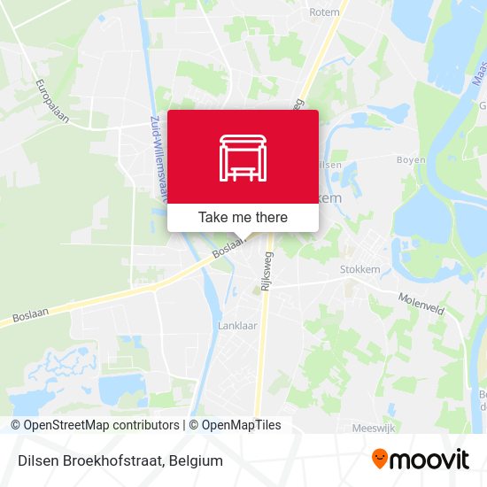 Dilsen Broekhofstraat plan
