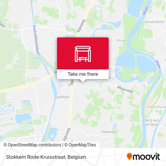 Stokkem Rode-Kruisstraat plan