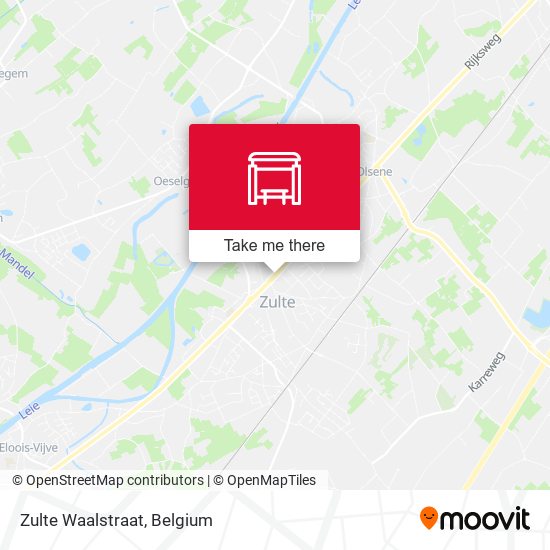 Zulte Waalstraat map