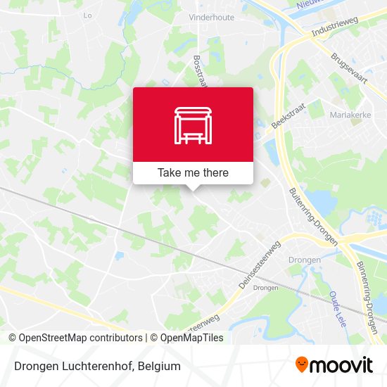 Drongen Luchterenhof plan