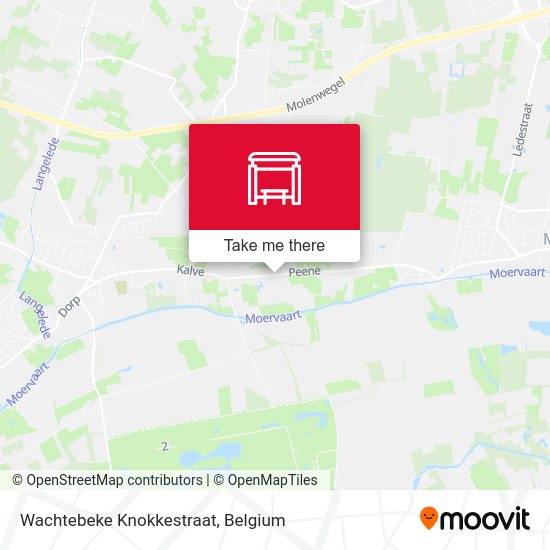Wachtebeke Knokkestraat plan