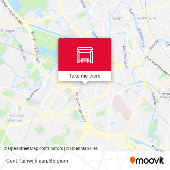 Gent Tuinwijklaan map
