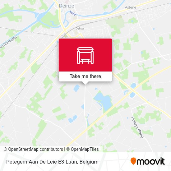 Petegem-Aan-De-Leie E3-Laan plan