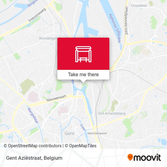 Gent Aziëstraat plan