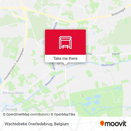 Wachtebeke Overledebrug plan