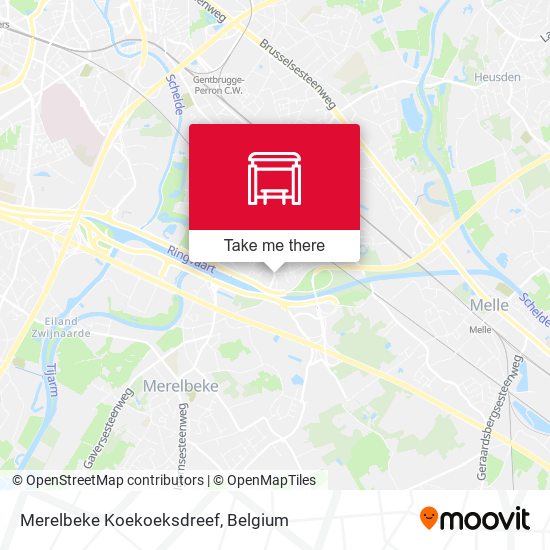 Merelbeke Koekoeksdreef plan