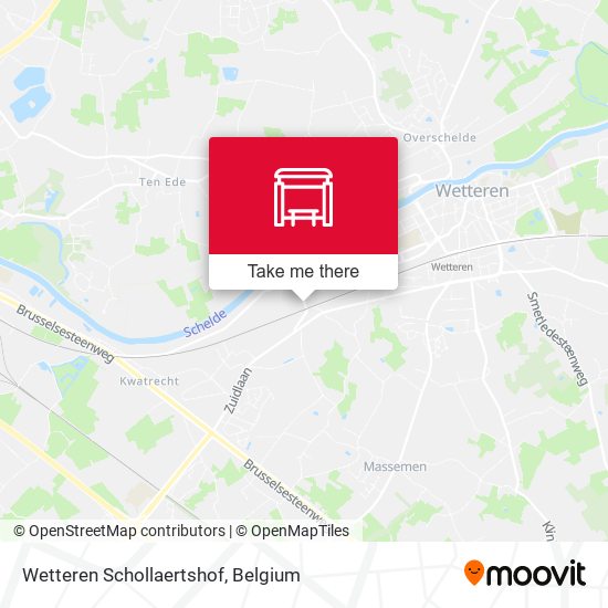 Wetteren Schollaertshof map