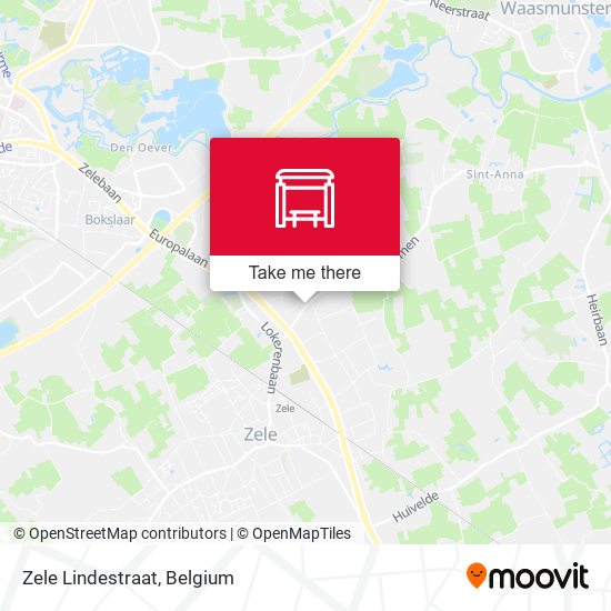 Zele Lindestraat plan