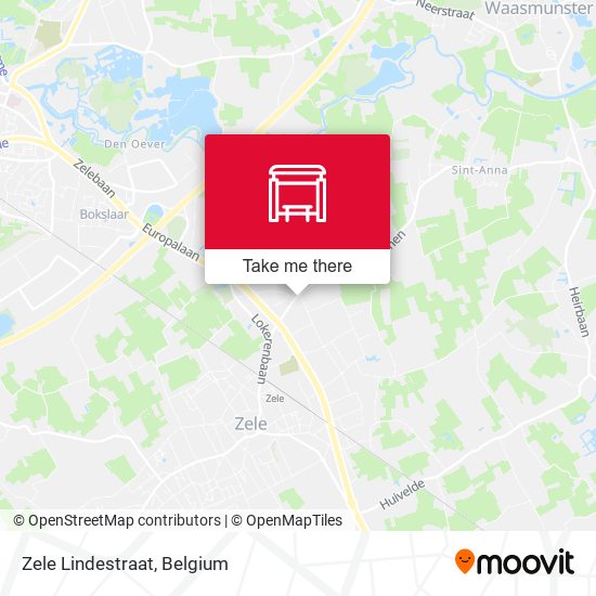 Zele Lindestraat map