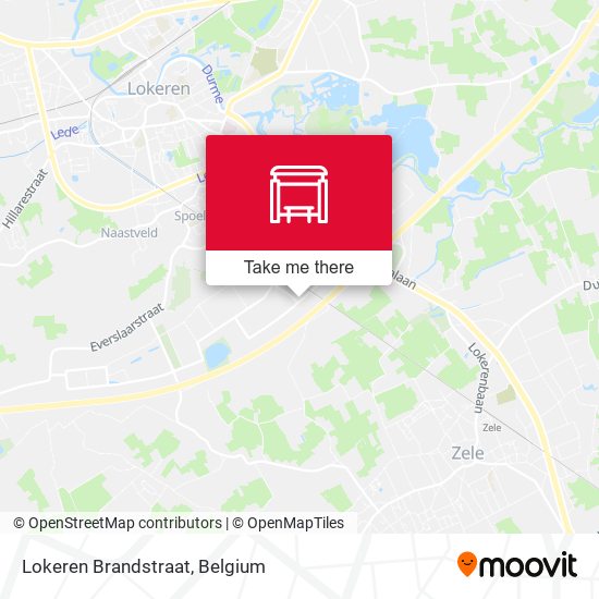 Lokeren Brandstraat plan