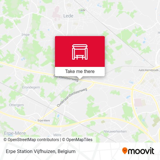 Erpe Station Vijfhuizen plan