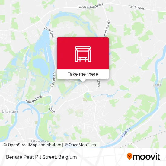Berlare Peat Pit Street map