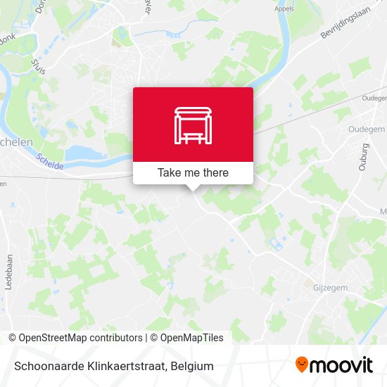 Schoonaarde Klinkaertstraat plan