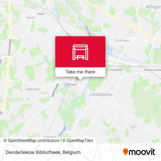 Denderleeuw Bibliotheek plan