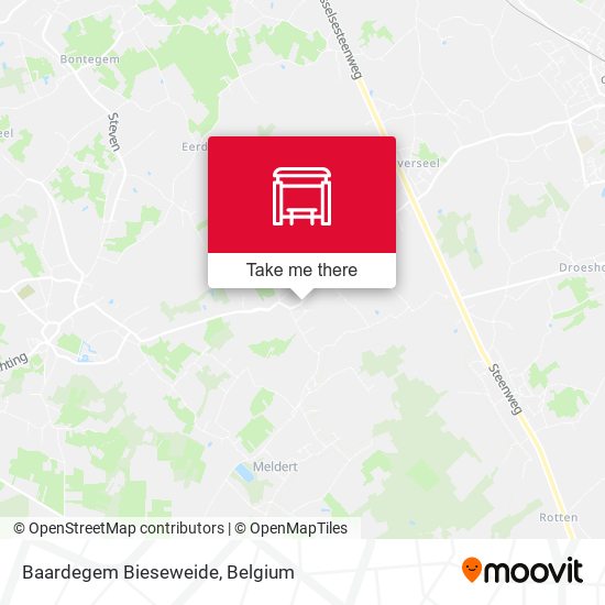 Baardegem Bieseweide plan