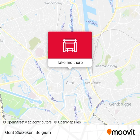 Gent Sluizeken map