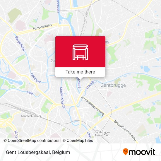 Gent Lousbergskaai plan