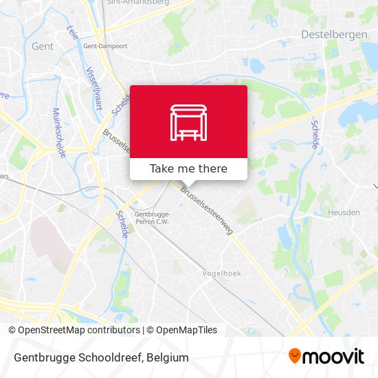 Gentbrugge Schooldreef map